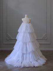 Classy Mermaid High Neckline Sequin Ruffles Long Evening Dresses Evening Prom Dresses