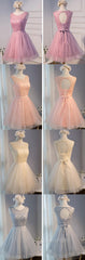 Elegant Diamond Beads Lace Organza Sleeveless Scoop Neckline Lace Up Back For Teen Lovely Homecoming Dresses