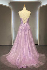 Elegant Evening Prom Dresses A-line Lace Appliques Sweet 16 Party Gown