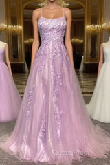 Elegant Evening Prom Dresses A-line Lace Appliques Sweet 16 Party Gown