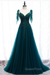 Green Formal Dresses Evening Prom Dresses Handmade Womens Evening Prom Wedding Party Dresses