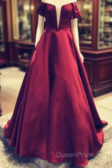 Off Shoulder Floor Length Ballgowns Evening Prom Dresses