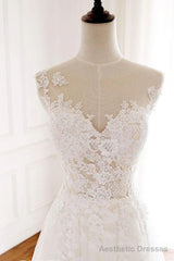 tulle lace long tulle Evening Dresses