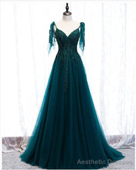 Green Formal Dress Prom Dress Handmade Homecoming Cocktail Formal Evening Dress