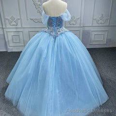 Quinceanera Dress Princess Cap sleeve Ball Gown Sequins Square Collar Evening Party Dresses