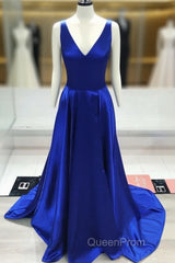 Royal Blue Evening Prom Dresses , Formal Dresses, Evening Dresses, Dance Dresses, Graduation Party Dresses