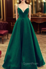 Satin Empire Evening Prom Dresses Lace Up Back