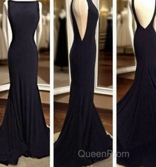 Sexy Black Evening Prom Dresses, Evening Prom Dresses, Evening Gown, Graduation School Party Dresses, Winter Formal Dresses