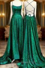 Sexy Evening Prom Evening Dresses Long Party Dresses Green Dresses
