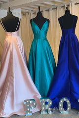 Simple Elegant Evening Prom Dresses , Formal Dresses, Dance Dresses, Graduation School Party Gown