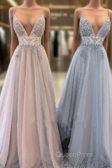Straps A-Line Beading Rose Wood Evening Prom Dresses with Crystal