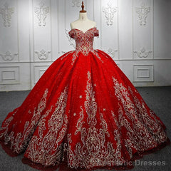 Stylish Embroidery Ball Gown Sweetheart Sleeveless Quinceanera Prom Dresses