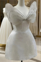 Unique Princess Spaghetti Straps Homecoming Dresses,Elegant Evening Prom Dresses