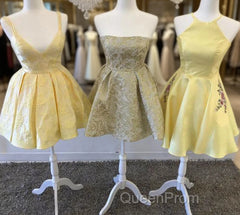 Yellow Homecoming Dresses